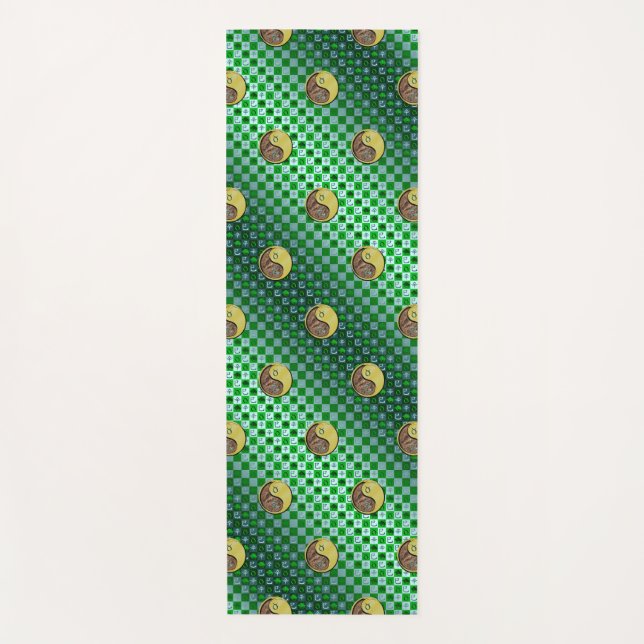 Taurus & Metal Snake Yogamatte (Vorderseite)