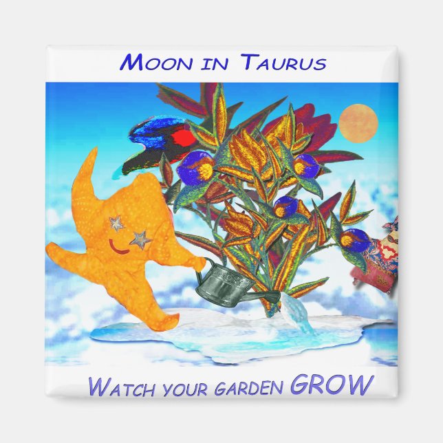 Taurus Moon Magnet (Vorne)