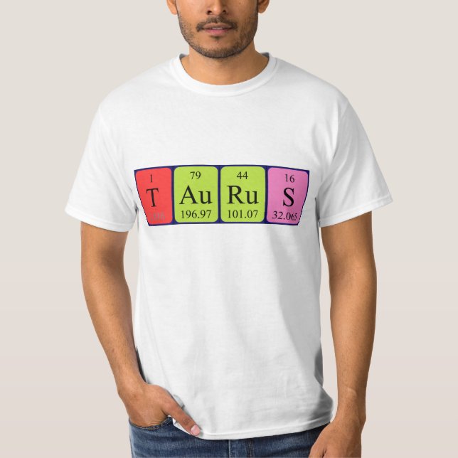 Taurus Periodenname Shirt (Vorderseite)