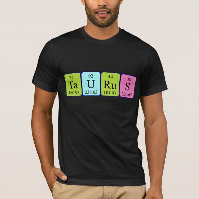 Taurus Periodenname Shirt (Vorderseite)