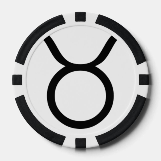 Taurus Pokerchips (Vorderseite)