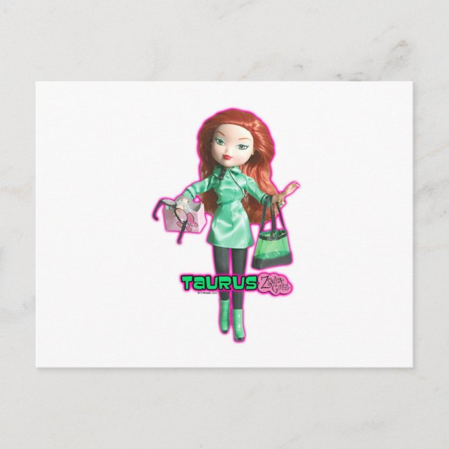 Taurus Postcard Postkarte (Vorderseite)