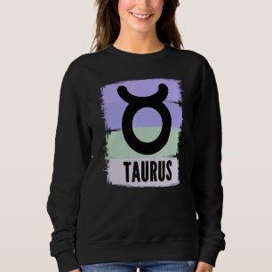 Taurus Queen Zodiac Symbol Taurus Queen Princess P Sweatshirt