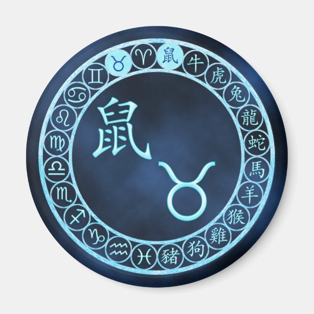 Taurus/Rat Magnet (Vorne)