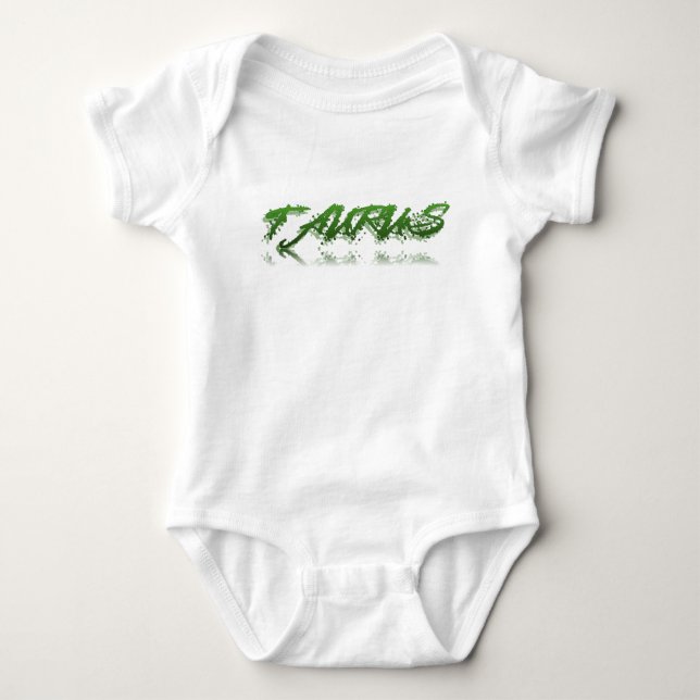 Taurus Reflection Baby Strampler (Vorderseite)