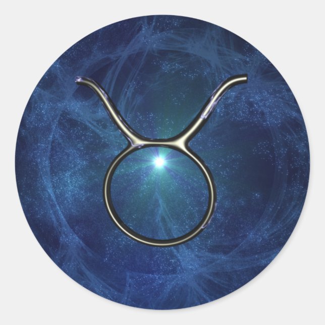 Taurus Runder Aufkleber (Vorderseite)