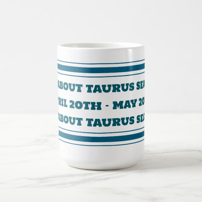 Taurus Season Tasse (Mittel)