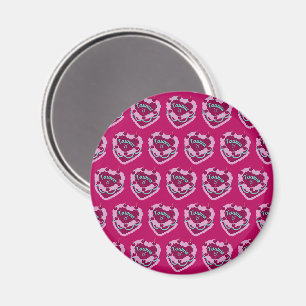 Taurus-Sternzeichen-Schmetterlingsherz-Geburtstags Magnet