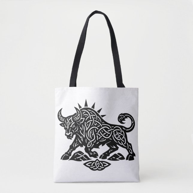 Taurus Stier Sigil — Erdgebundene Zodiak-Tintearbe (Vorderseite)