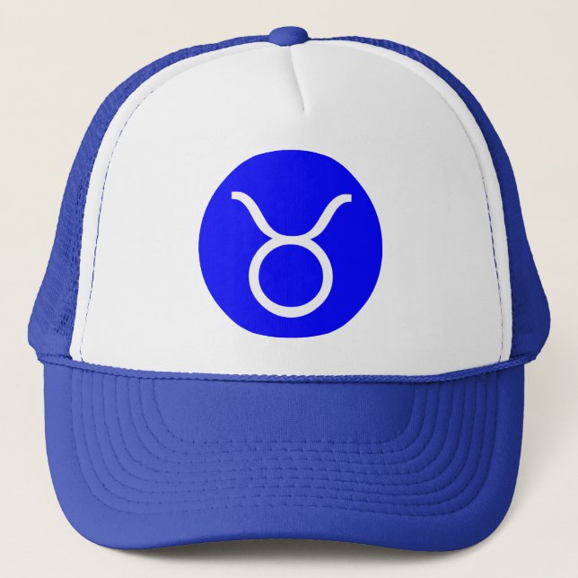 Taurus Symbol - Angepasstes Symbol Truckerkappe (Vorderseite)