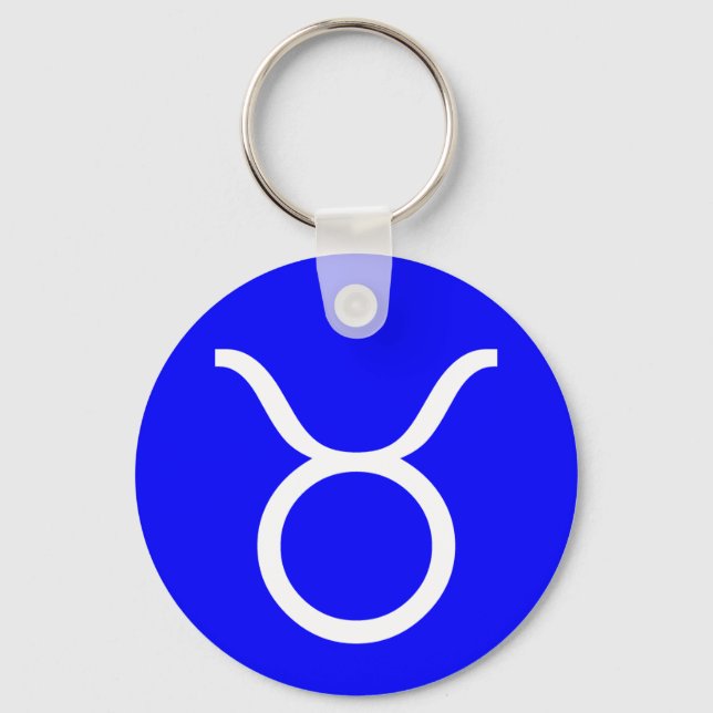 Taurus Symbol Schlüsselanhänger (Vorderseite)