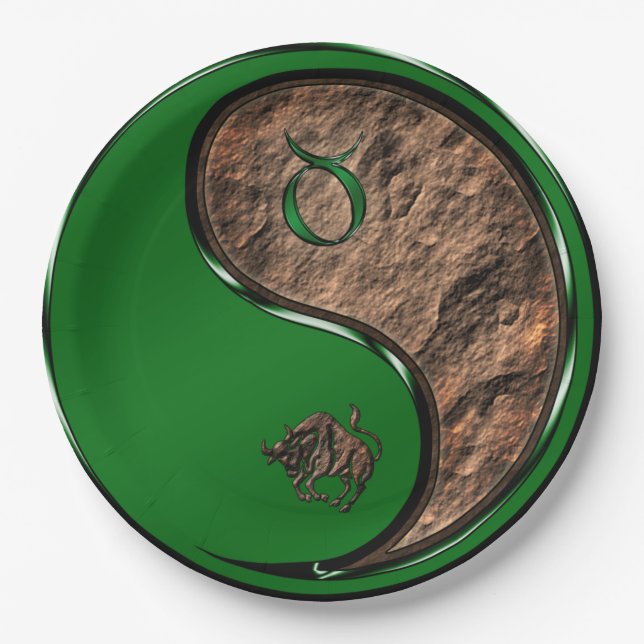 Taurus the Bull Pappteller (Vorderseite)