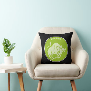 Taurus Throw Pillow Kissen