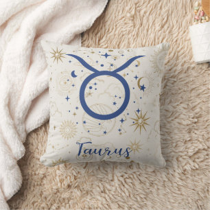 Taurus Throw Pillow Kissen