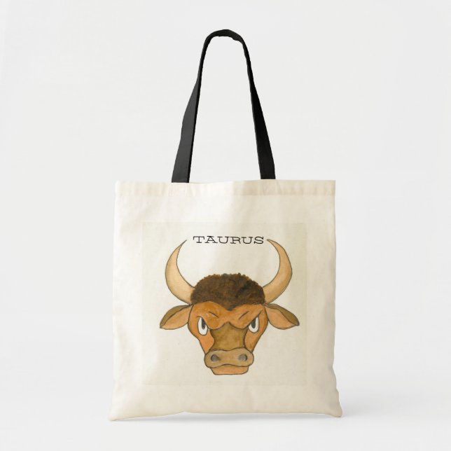 'Taurus' Tote Bag Tragetasche (Vorne)