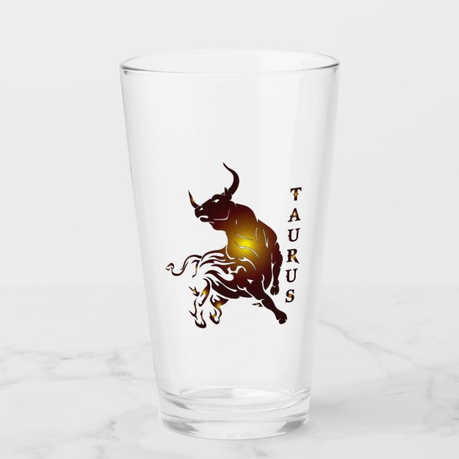 Taurus Trinkgefäße Glas (Vorderseite)