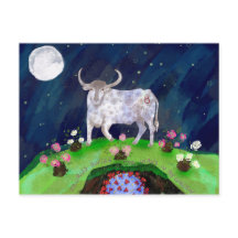 Taurus und die Virus-Postkarte