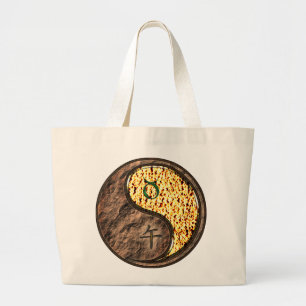 Taurus und Feuerpferd Jumbo Stoffbeutel