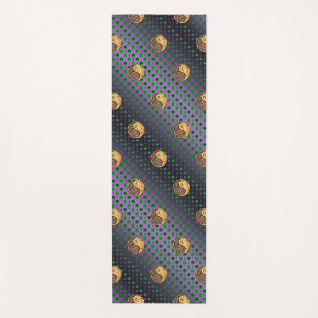 Taurus und Feuerwehr Yogamatte (Vorderseite)