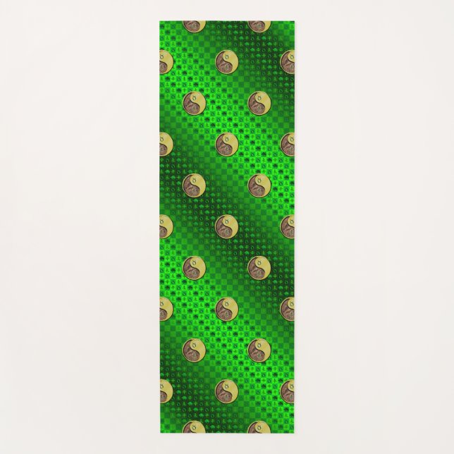 Taurus und Metallziege Yogamatte (Vorderseite)