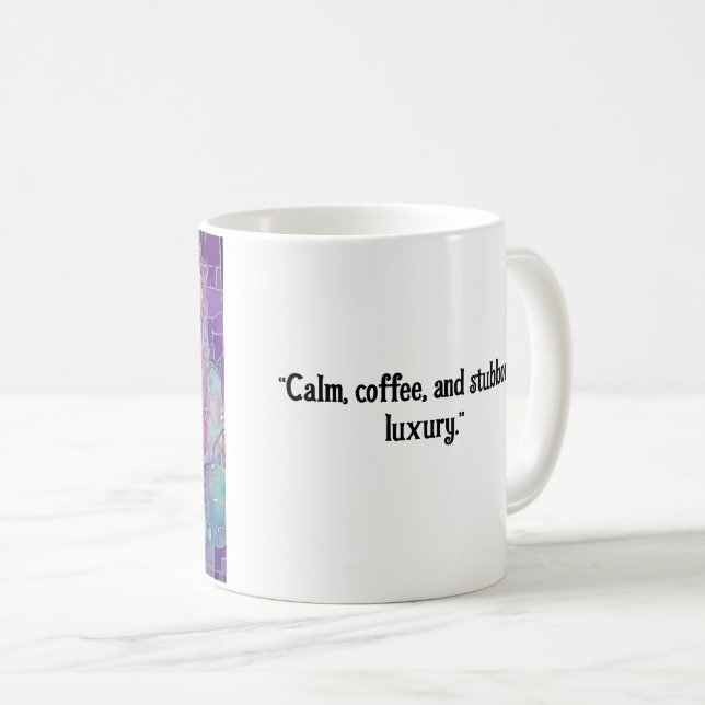Taurus Vibes Zodiac Tasse (VorderseiteRechts)