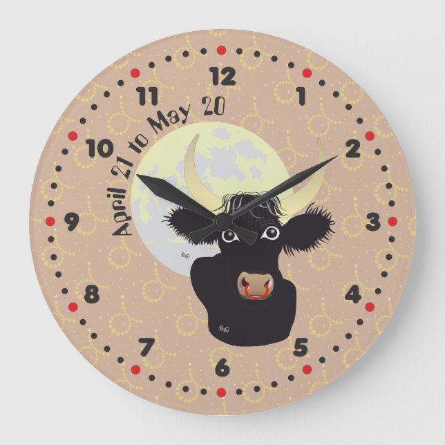 Taurus vom 21. April bis 20. Mai Uhr (Vorderseite)