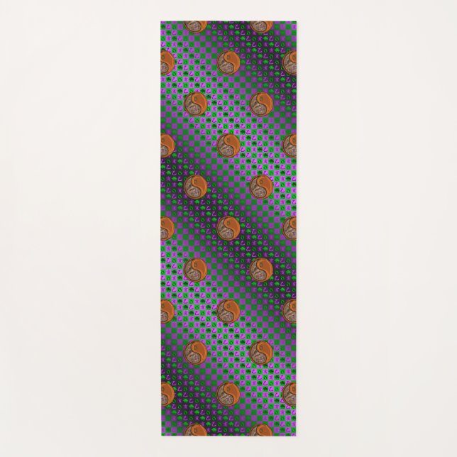 Taurus & Wood Boar Yogamatte (Vorderseite)