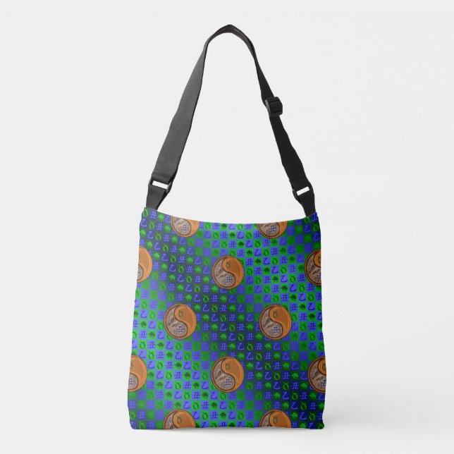 Taurus & Wood Ox Tragetaschen Mit Langen Trägern (Vorderseite)