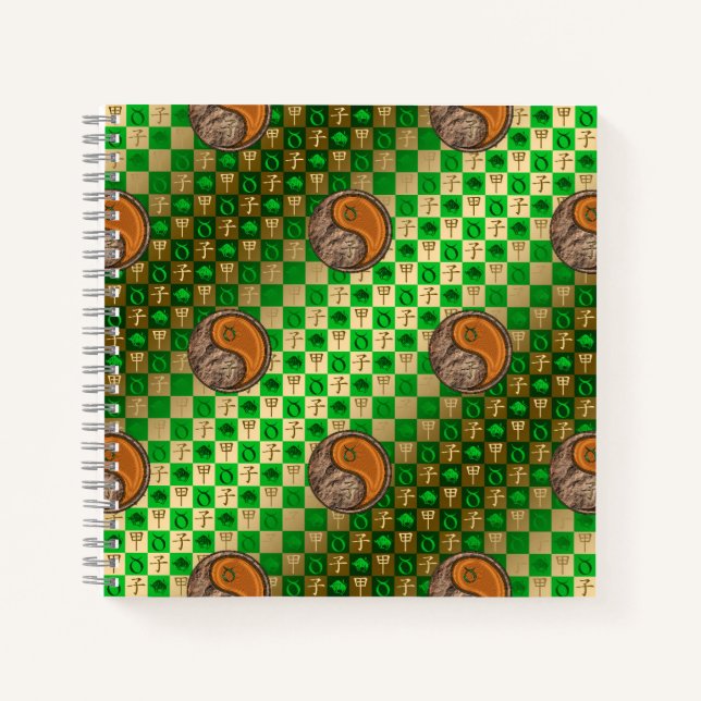 Taurus & Wood Rat Notizbuch (Vorderseite)