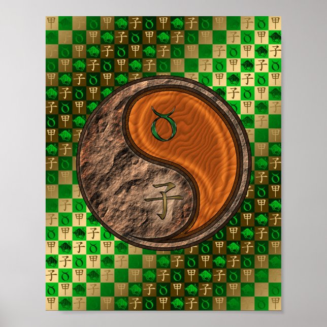 Taurus & Wood Rat Poster (Vorne)