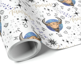 Taurus Wrapping Paper Geschenkpapier