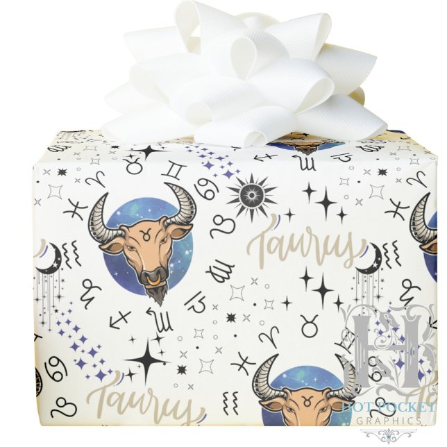 Taurus Wrapping Paper Geschenkpapier (Von Creator hochgeladen)