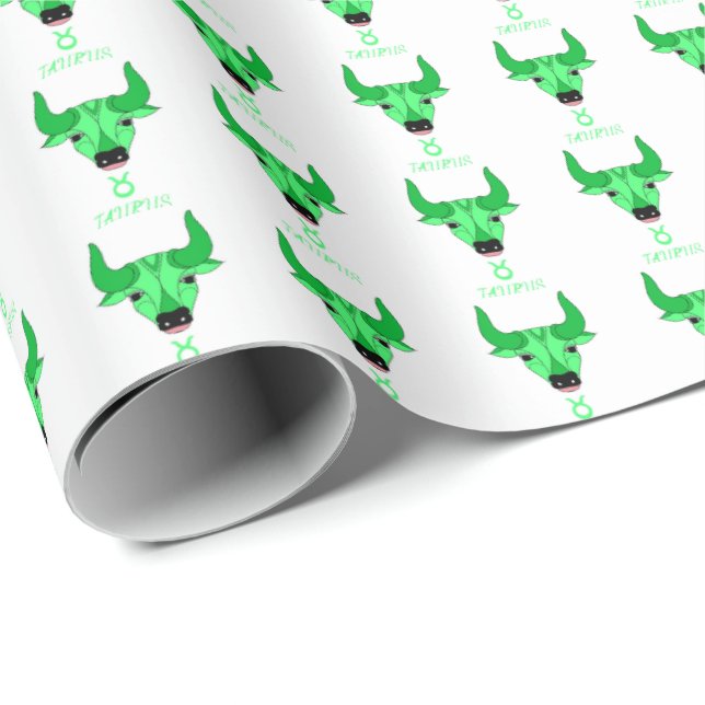 Taurus Wrapping Paper Geschenkpapier (Rolleneckpunkt)