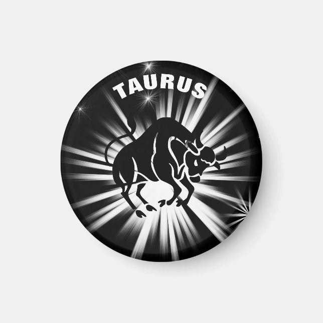 Taurus-Zeichen Magnet (Vorne)