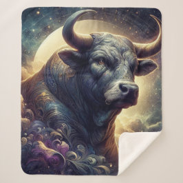 Taurus Zodiac Art - Majestic Bull Sherpadecke
