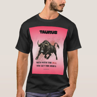 Taurus Zodiac Astrologie T - Shirt der Männer
