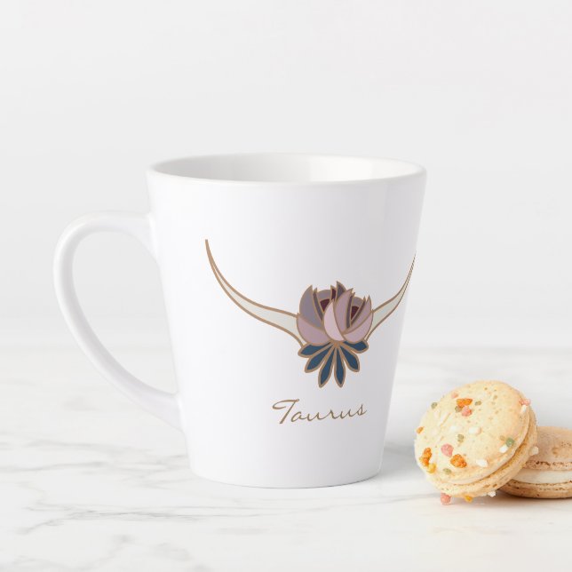 Taurus Zodiac Boho Tasse (Beispiel)
