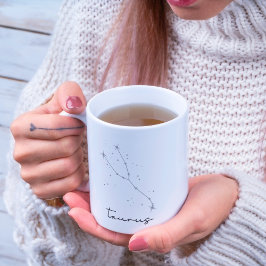 Taurus Zodiac Constellation Kaffeetasse