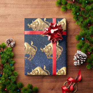 Taurus Zodiac Geschenkpapier