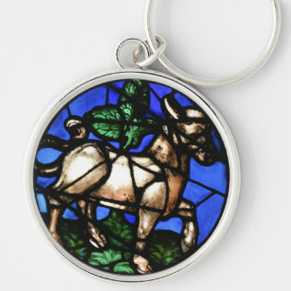 Taurus Zodiac Glass Notre-Dame de Paris RK Schlüsselanhänger