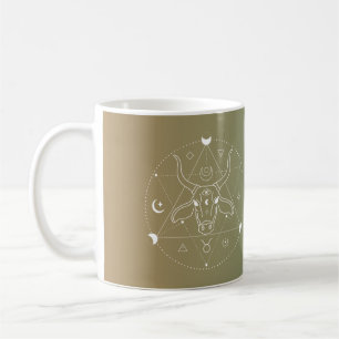 Taurus zodiac Horoskop Sternzeichen Kaffeetasse