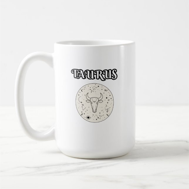 taurus zodiac kaffeetasse (Links)
