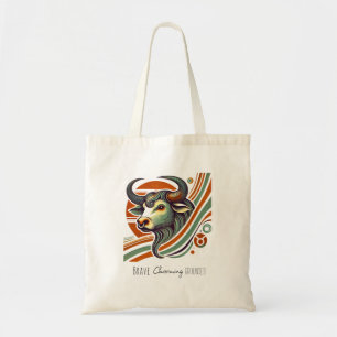 Taurus Zodiac Leinwand Tote Bag Tragetasche