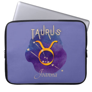 Taurus Zodiac Sign Constellation Laptopschutzhülle