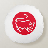 Taurus Zodiac Sign Modernes, Minimalistisches Schl