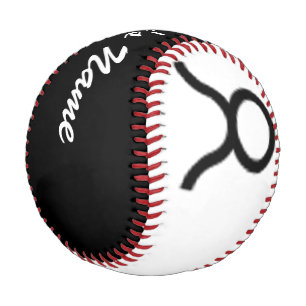 Taurus Zodiac Symbol Standard von Kenneth Yoncich Baseball