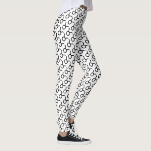 Taurus Zodiac Symbol Standard von Kenneth Yoncich Leggings