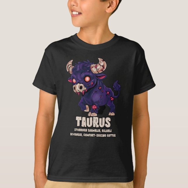 Taurus Zombie T-Shirt (Vorderseite)