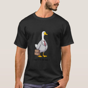 Täusch es, bis du es hupst Lustige Gänse-Pun-Gesch T-Shirt