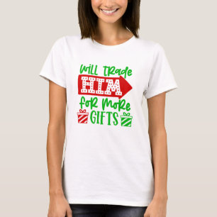 Tausche ihn gegen Geschenke Shirt - Lustiges Weihn